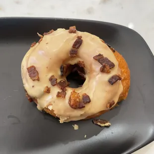 Maple bacon doughnut