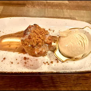 Biscoff bread pudding