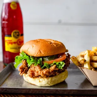 Spicy Fried Chicken Sandwich