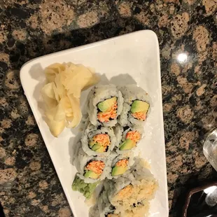 Another great take out sushi