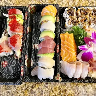 Ordered an array of sushi for takeout. Super fresh, beautifully prepared, and tasted remarkable. I have found my favorite sushi joint!