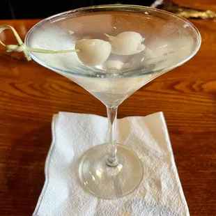 Lychee Martini. Perfect!