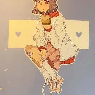 a woman sitting on a wall