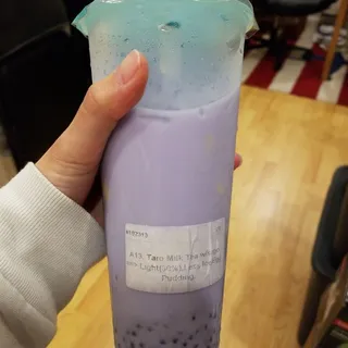A13. Taro Milk Tea with Sago