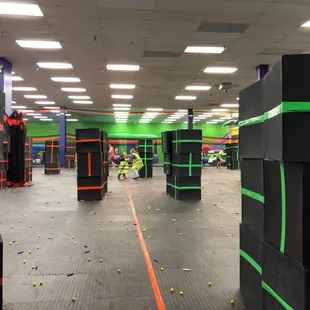 The nerf arena!