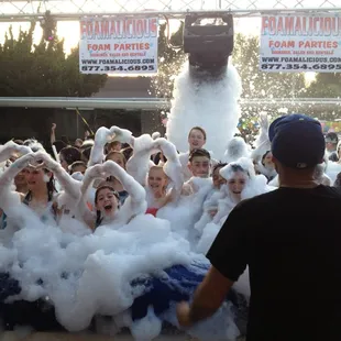 Jr high foam party Palos Verdes