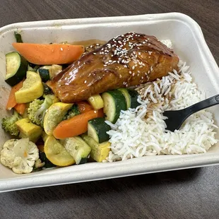 Salmon Teriyaki