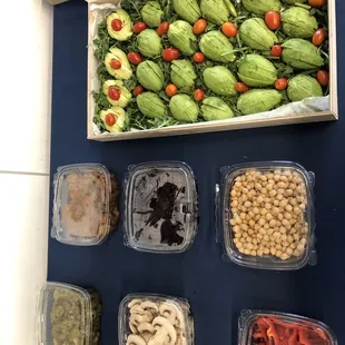 Catering salad bar