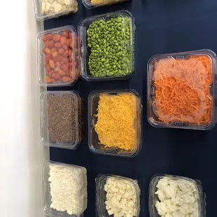 Catering salad bar
