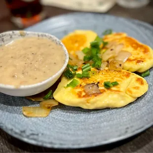 a plate of food