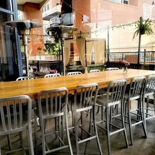 Dog-friendly patio