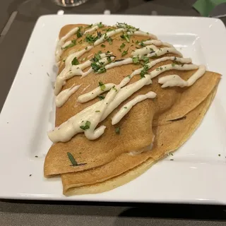 Chicken Florentine Crepe