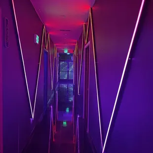 Hall, great lighting