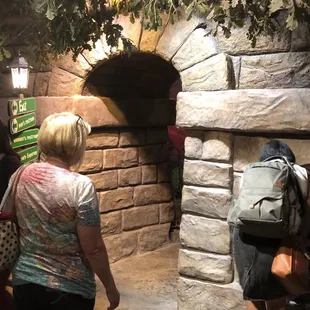 Entrance to the kids play area