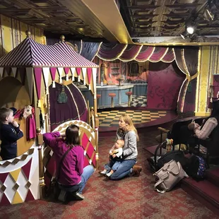 Puppet show and stage