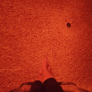 A little salt spa therapy.