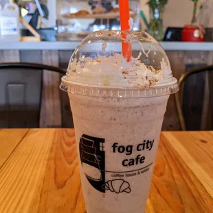 Horchata Frappe.