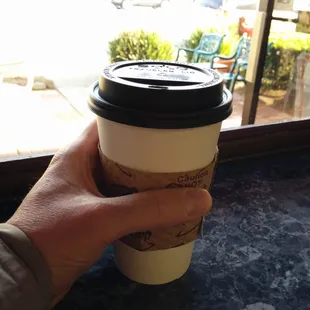 The size of their $4.25 mocha