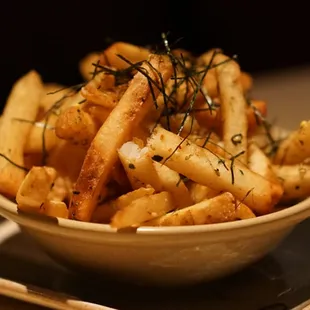 Hand cut Furikake Fries