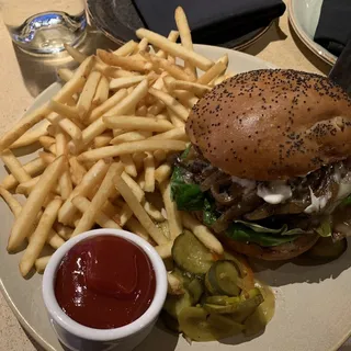 Cheeseburger and Fries