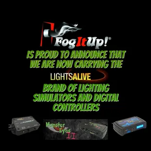 Lights Alive Simulators and Digital Controllers