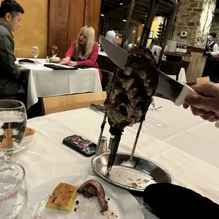 Cheese Stuffed Top Sirloin