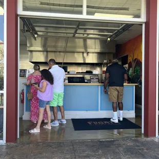 Ordering area