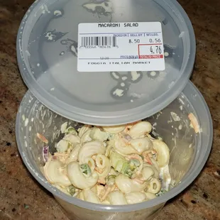 Macaroni salad, WARNING::NO FLAVOR!