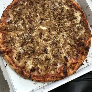 First time trying Foggia&apos;s.  Got the sauerkraut pizza. It was excellent and taste like a Polish meal.  Will be back again!!