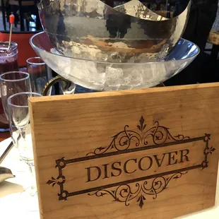 Discovery hour is four days a week from 6pm-7pm. Come try out a punch that our bartenders created!