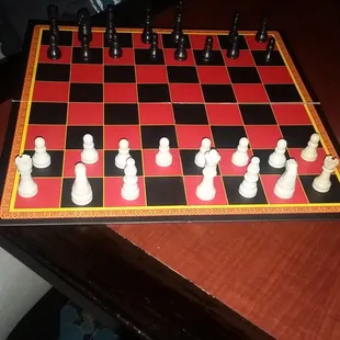 Chess available for play
