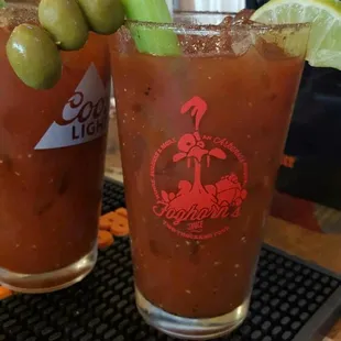$3 well Bloody Mary's and $5 premium! Every Saturday and Sunday at Foghorns Wings!