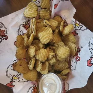 Fried pickles