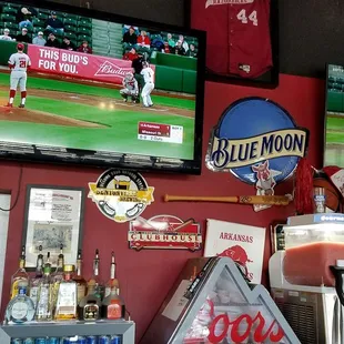 Always a ballgame on!