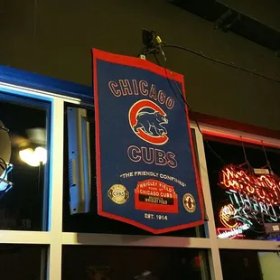 The one bad thing in the restaurant.  Go Cardinals!