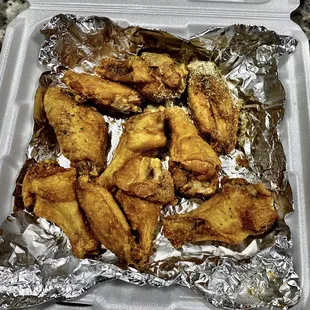 10 Ranch Dry Rub wings