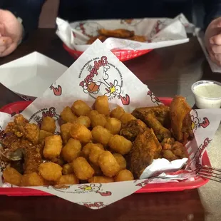 2 Combo- strips and wings