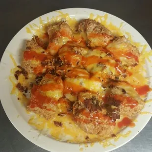 Loaded boneless wings!