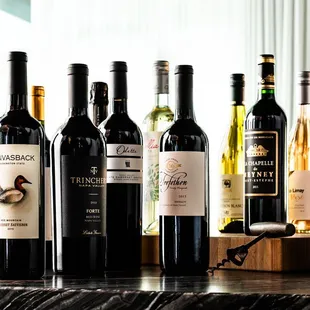 Award-winning wines from S. America &amp; beyond available by the glass or bottle. We can help hand select to perfectly complement any menu item