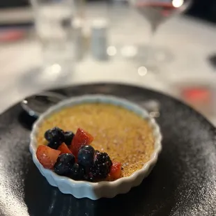 Try the crème brûlée. Yummmm