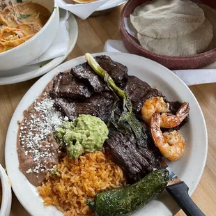 Carne Asada Plate