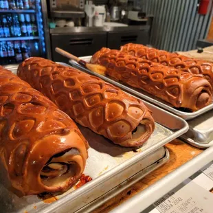 Pan De Jamón Venezuelan Christmas Bread with ham, bacon, olive... it's delish! Call them to order.  $28