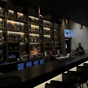 interior, sushi and sashimi