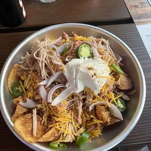 Worst nachos on earth. Absolutely embarrassing. Warm it up you idiots