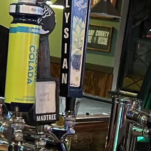 a beer tap