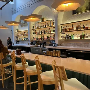 Bar area
