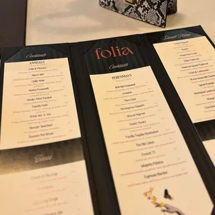 sushi and sashimi, menu
