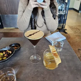 Best ever Espresso Martini and Banh Mi!