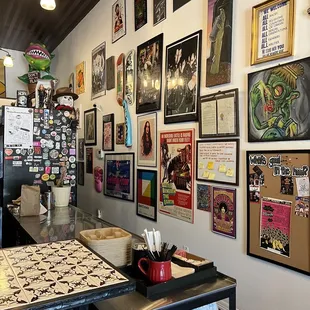 Wall art.