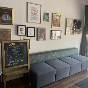 Indoor seating/wall decor
